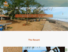 Tablet Screenshot of mamallaresort.com